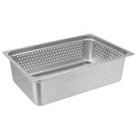 Λεκάνη διάτρητη GN 1/1(53x32,5cm) Βάθος 20cm inox 201-GTSA