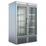 ΨΥΓΕΙΟ ΘΑΛΑΜΟΣ ΙΝΟΧ 2 ΠΟΡΤΕΣ ΓΥΑΛΙΝΕΣ ΜΟΤΕΡ ΚΑΤΩ BAMBAS