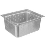 Λεκάνη διάτρητη GN 1/2(32,5x26,5cm) Βάθος 20cm inox 201-GTSA