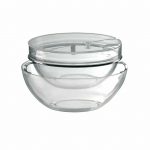 Ψυχόμενο μπωλ φρούτων φ23cm, ακρυλικό με καπάκι και βάση ακρυλική φ26cm, abert Ιταλίας