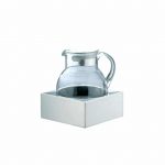 Κανάτα 2 lt με καπάκι και βάση 18/10 ψυχώμενη, abert Ιταλίας