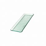 Ακρυλικόs Δίσκοs Παρουσίασηs 18x30cm, διαφανές glass look,GARIBALDI