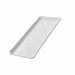 Ακρυλικόs Δίσκοs Παρουσίασηs 20x40cm, λευκός, GARIBALDI