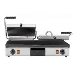 Firenze 16052 Milantoast Τοστιέρα διπλή ραβδωτή πάνω - λεία κάτω