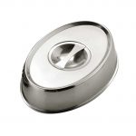 Καπάκι για Οβάλ Δίσκους, Φ29cm, Ανοξείδωτο