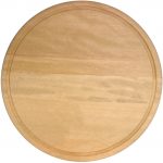 Ξύλινο Πιάτο με Λούκι 40 cm