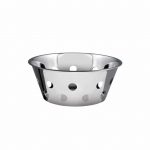 Ψωμιέρα Ανοξείδωτη Φ20 X 8 cm, Salvinelli Ιταλίας