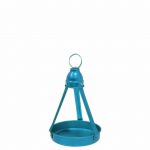 Δίσκος καφενείου αλουμινίου μπλέ 18cm