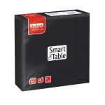 ΠΑΚΕΤΟ 50 Χαρτοπετσέτες 2Φ 33x33 μαύρες, FATO Ιταλίας - Συσκευασία 4 πακέτων