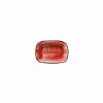 Δίσκος Ορθογώνιος πορσελάνης 14cm