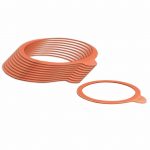 Σετ 10 λαστιχάκια για δοχεία με καπάκι φ100mm, WECK Γερμανίας