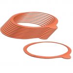 Σετ 10 λαστιχάκια για δοχεία με καπάκι φ120mm, WECK Γερμανίας
