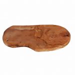 Πιατέλα ξύλου ελιάς 18x40cm, σε σχήμα φυσικό