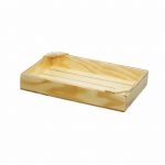 Ξύλινη Ψαροκασελα 20x30cm, ανοιχτό καφέ