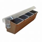 Δοχείο με Αναδιπλώμενο Καπάκι 50x15cm Για Bar