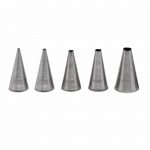 Πακέτο 5 κορνεδάκια ίσια, φ2/4/6/8/10mm, HENDI