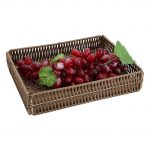 Καλαθάκι PP Rattan, GN1/2, 32.5x26.5x6.5cm, Sunnex