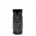 Κούπα Tiki 44cl, φ7.3x17cm, μαύρη, Πορσελάνης, Ελληνικής κατασκευής