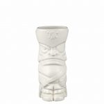 Κούπα Tiki 44cl, φ7.3x17cm, μπεζ, Πορσελάνης, Ελληνικής κατασκευής