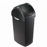 Κάδος 60L πλαστικός, μαύρος