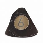 Σετ 10 δερμάτινες διπλής ένδειξη αριθμού τραπεζιού