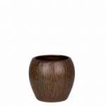 Κούπα Tiki 53cl, φ11x9.5cm, καφέ, Πορσελάνης, Ελληνικής κατασκευής