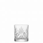 Γυάλινο Ποτήρι Σκαλιστό Χαμηλό