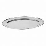 Πιατέλα οβάλ inox 0,9mm 60cm