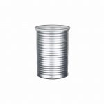 Χαρτοπετσετοθήκη Αλουμινίου, φ9x13.5cm - Συσκευασία 4 τεμαχίων