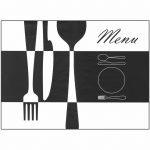 Πακέτο 500 χάρτινα σουπλά, 30x40cm, σχέδιο Ασπρόμαυρο, Ελληνικής κατασκευής