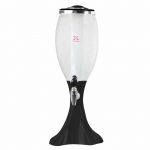 Φωτιζόμενος διανεμητής μπύρας 3LT με LED, P/C, μαύρος