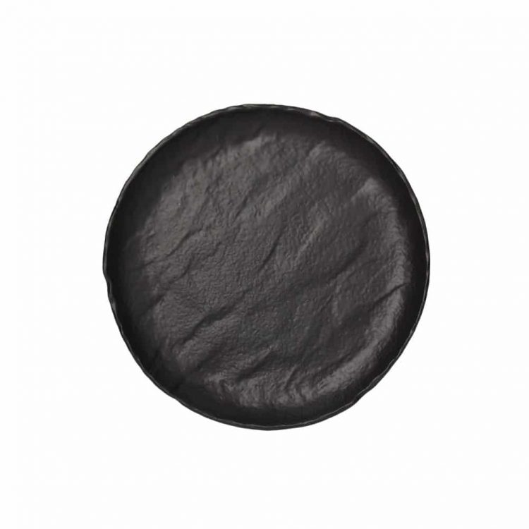 Πιάτο Ρηχό  Φ25cm μαύρο