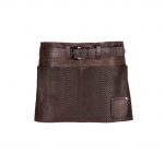 Δερμάτινη ποδιά σερβιτόρου με τσέπες, σειρά Reptile,