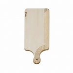 Μίνι Ξύλινη Ρακέτα Οξιάς, 10x23cm, Vintage Look, The Bars, Ιταλίας