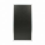Επιδαπέδιος Πίνακας 2 όψεων (χωρίς βάση) με ανοξείδωτο πλαίσιο 60 x 115 cm, SECURIT