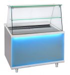 Ψυγείο βίτρινα σαλατών corian frost 180x90x130