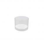 Πλαστικό ποτηράκι - μπωλάκι ZERO PS 67cc διαφανές Σετ των 15 τεμαχίων