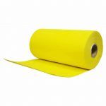 Ρολό απορροφητικό πανί σπογγοπετσέτα περφορέ 14μ. x 30cm κίτρινο-Σετ 2 τεμαχίων