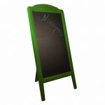 ΠΙΝΑΚΑΣ ΞΥΛΙΝΟΣ ΜΕΝΟΥ 152x77cm ΠΡΑΣΙΝΟΣ