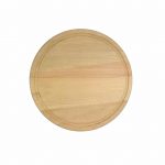 Ξύλινο Πιάτο με Λούκι Φ25 cm