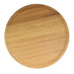 Ξύλινο Πιάτο με Λούκι Φ35 cm