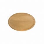 Ξύλινο σουπλά οβάλ βαθύ 25cm