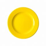 Πιάτο ρηχό κεραμικό 29cm κίτρινο Σετ των 3 τεμαχίων