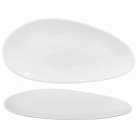 Πιατέλα ρηχή οβάλ πορσελάνης
