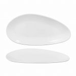 Πιατέλα ρηχή οβάλ πορσελάνης