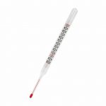 Εικόνα από Θερμόμετρο Καραμέλας γυάλινο 30cm, με κόκκινο αλκοόλ, +80 to +200°C, Matfer