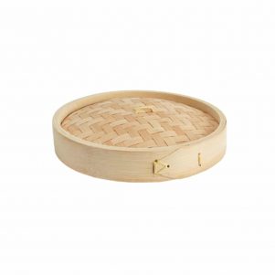 Καπάκι Φ20x3cm από Bamboo Σετ των 2 τεμαχίων