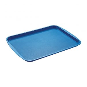 eikona apo Πλαστικός δίσκος σερβιρίσματος/fast-food, 32x44cm, μπλε