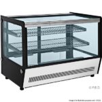 Θερμαινόμενη βιτρίνα με διπλά τζάμια 120lt  GN-660HRT