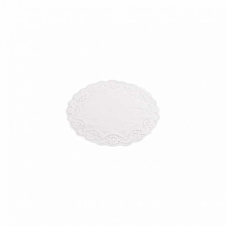 Εικόνες από Πακέτο 250 Χάρτινες Δαντέλες Στρογγυλές Φ10cm, Λευκές, Sabert Βάρος χαρτιού 40gr ανά τ.μ. Μοναδικής ξενοδοχειακής ποιότητας, Sabert